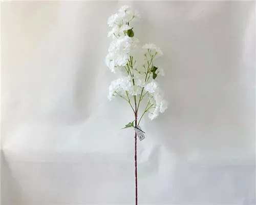 Bagaimana bunga sutera bunga ceri meniru tekstur halus kelopak sakura sebenar?