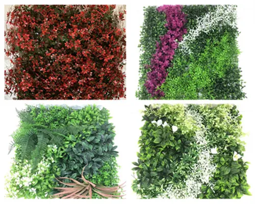Kemahiran yang sepadan dengan dinding rumput buatan dan tanaman gantung buatan