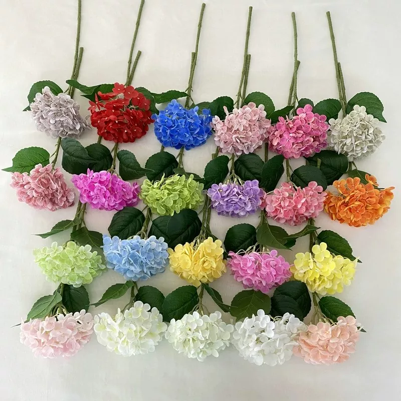 Hydrangea Sentuh Bunga Buatan