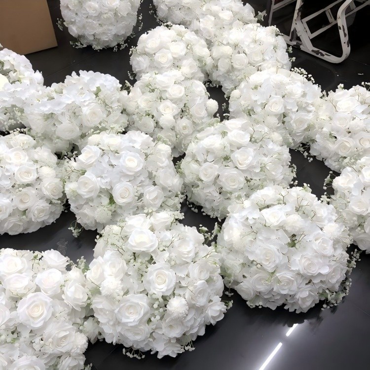 White Flower Ball
