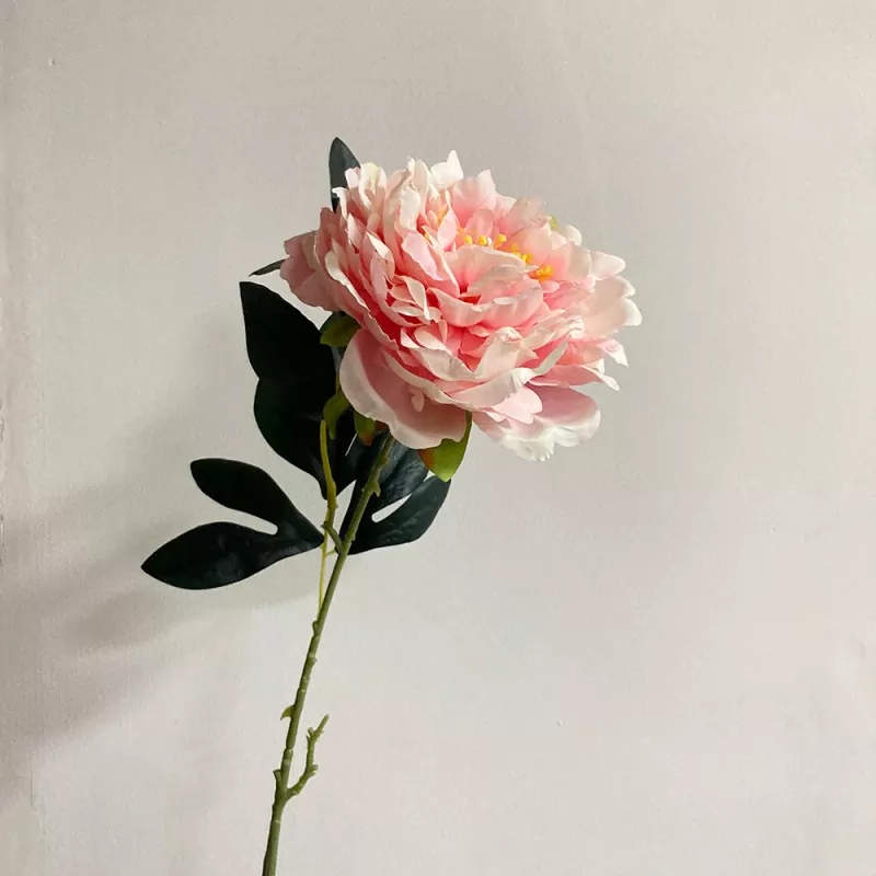 Peony palsu batang tunggal panjang