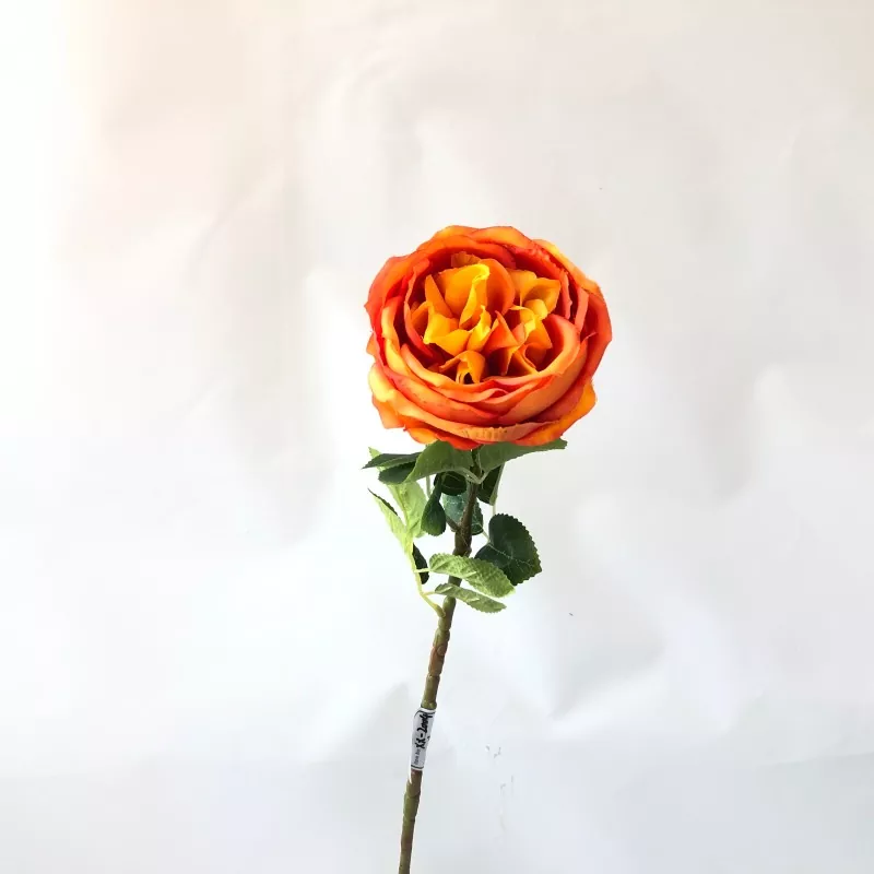 Bunga peony palsu putih